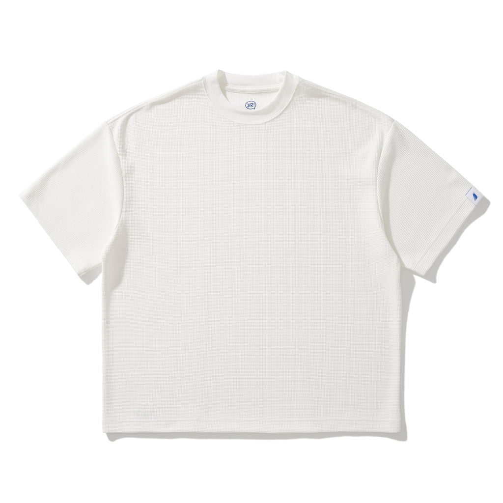 JIRI WAFFLE TEE / WHITE