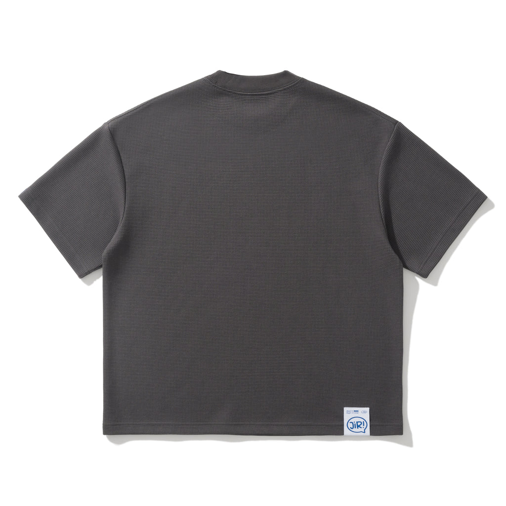 JIRI WAFFLE TEE / WHITE