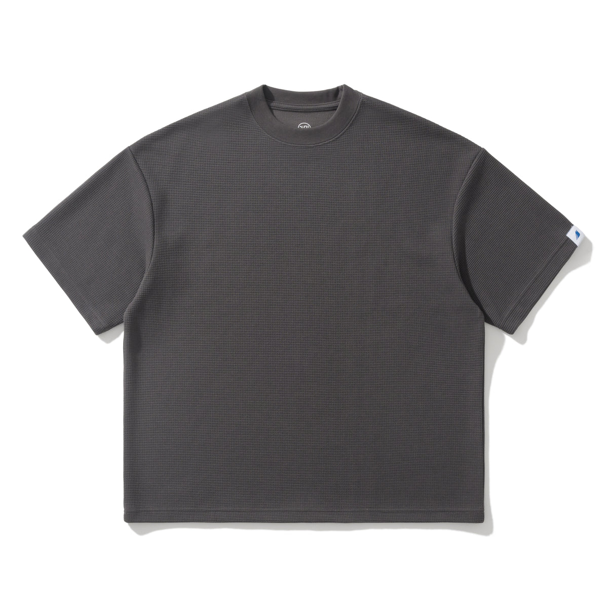 JIRI WAFFLE TEE / BLACK