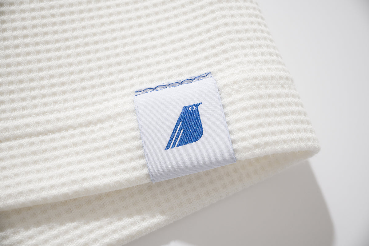 JIRI WAFFLE TEE / WHITE