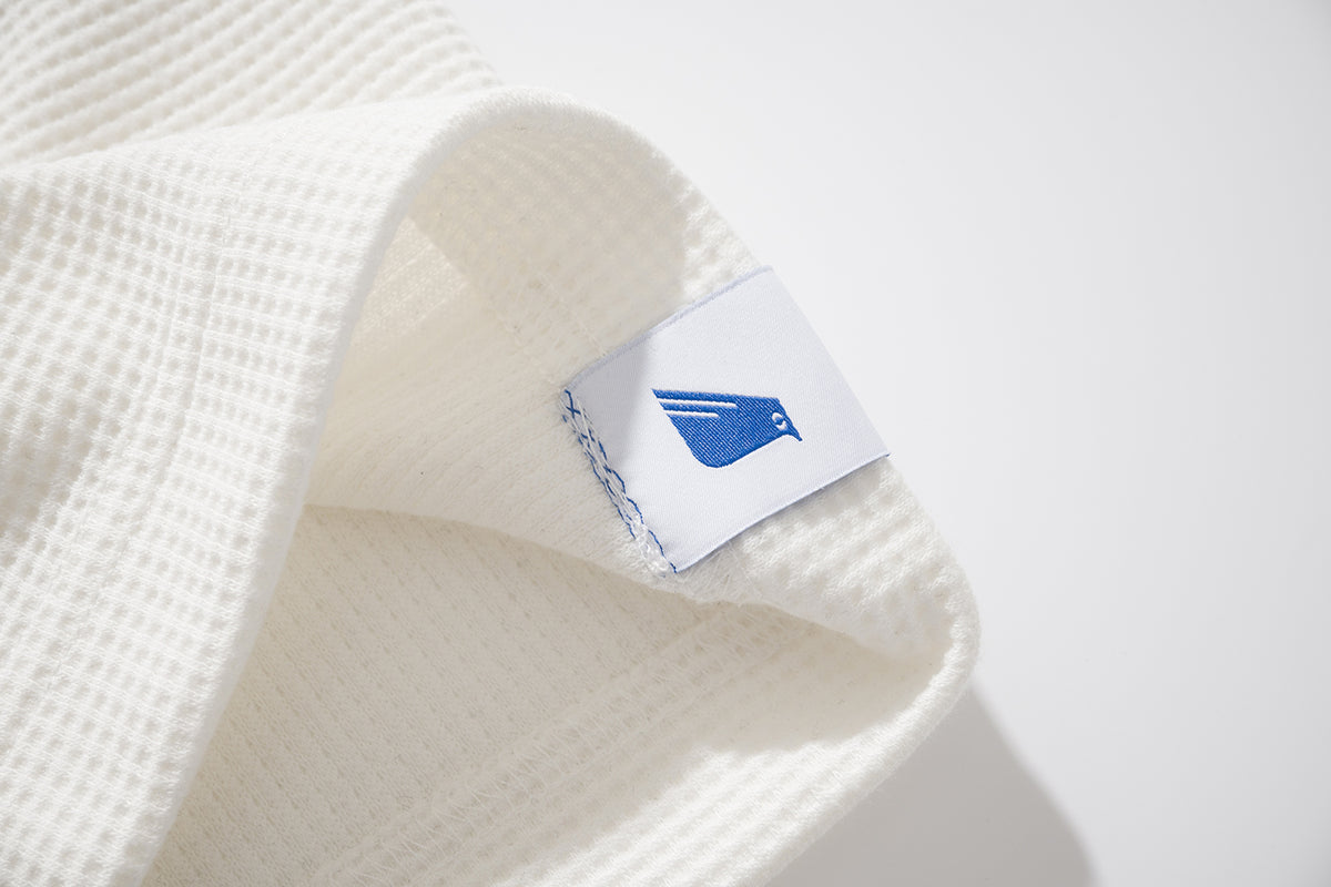 JIRI WAFFLE TEE / WHITE
