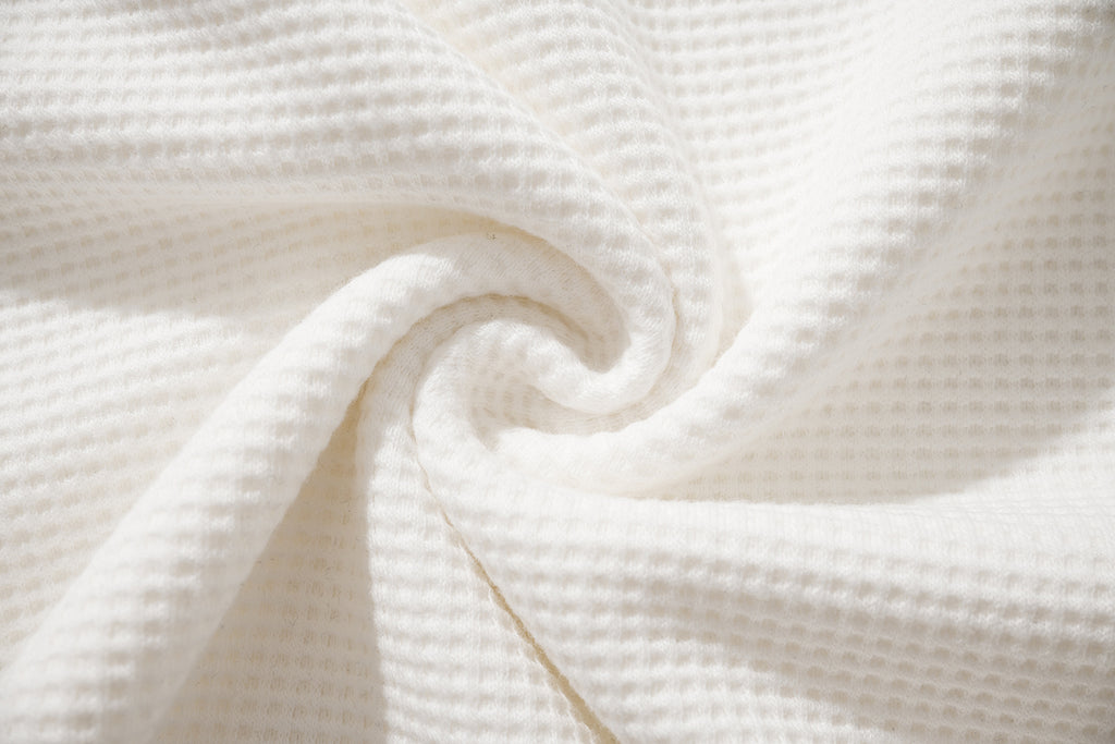 JIRI WAFFLE TEE / WHITE