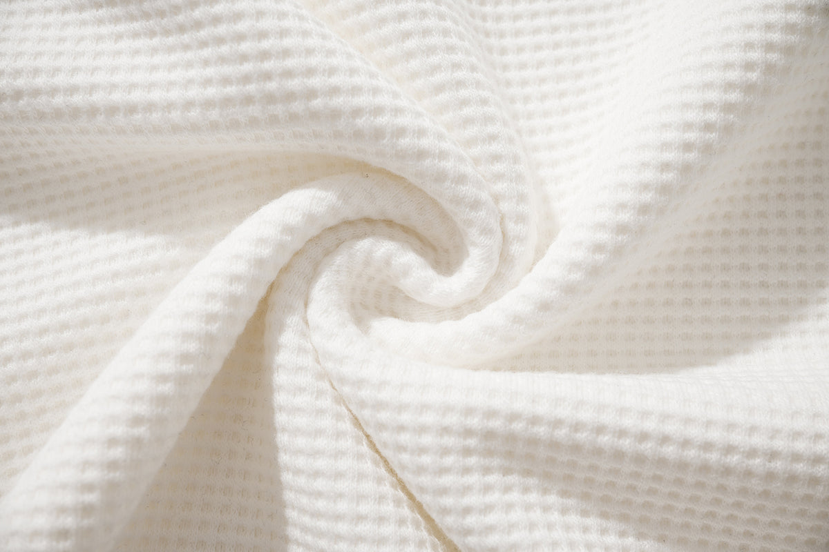 JIRI WAFFLE TEE / WHITE