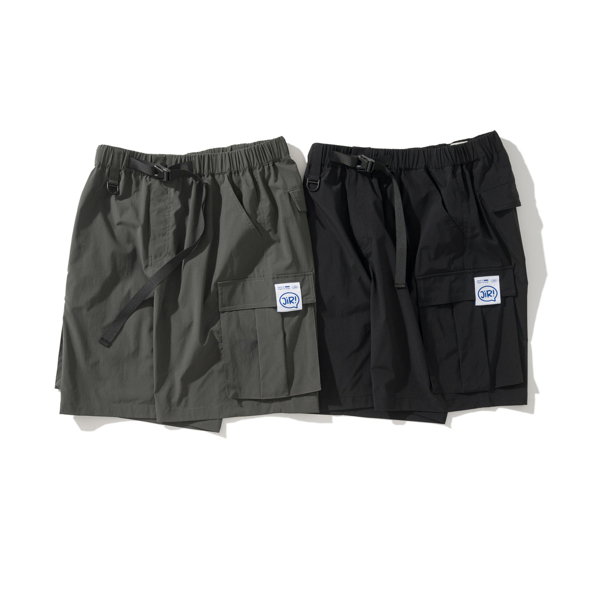 JIRI BASIC CARGO SHORTS / BLACK